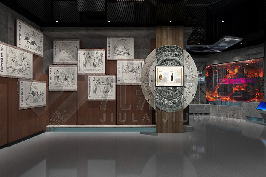 廉政文化教育展廳，數(shù)字化展館，黨風廉政展館，展廳設計公司