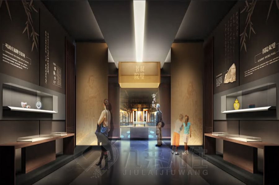 互動(dòng)歷史展覽館設(shè)計(jì),數(shù)字化展示施工方案,九來九往文化科技展廳建設(shè)