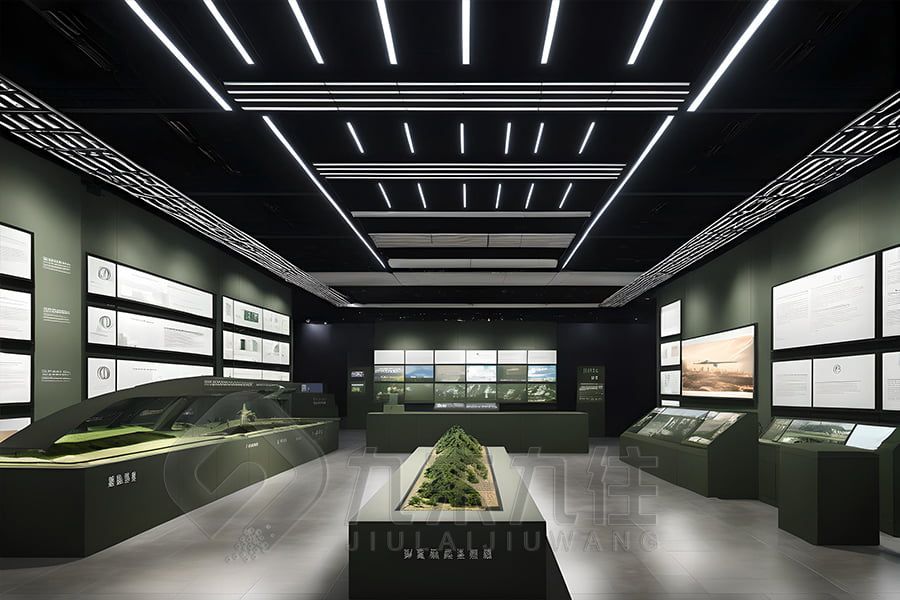 互動(dòng)人防展館設(shè)計(jì),環(huán)保展廳施工,數(shù)字化展覽館建設(shè)