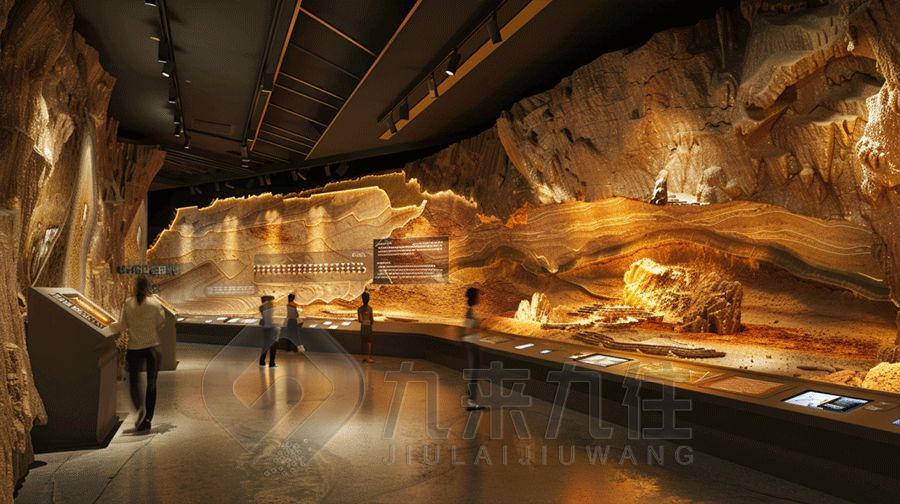 西北地質(zhì)展館設(shè)計方案，多媒體互動西北地質(zhì)展館建設(shè)施工