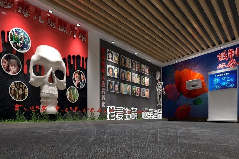 國防教育展廳設計, 互動多媒體展示, 軍事文化特色
