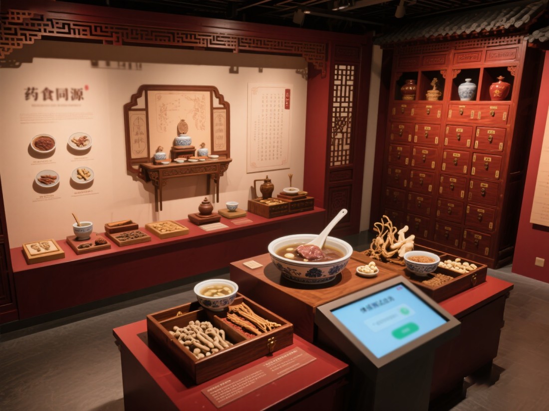 中醫(yī)藥文化教育基地，中醫(yī)藥體驗(yàn)館