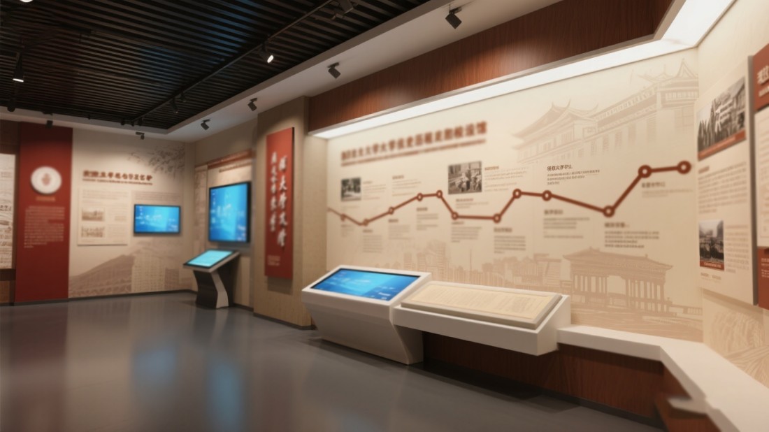 校史館展覽設(shè)計(jì)，校史展館