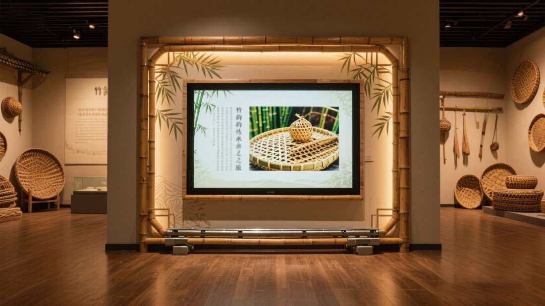 非物質(zhì)文化遺產(chǎn)展廳，非遺展廳