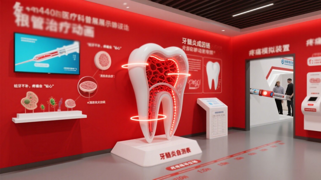 口腔展館設(shè)計(jì)，口腔科普教育基地
