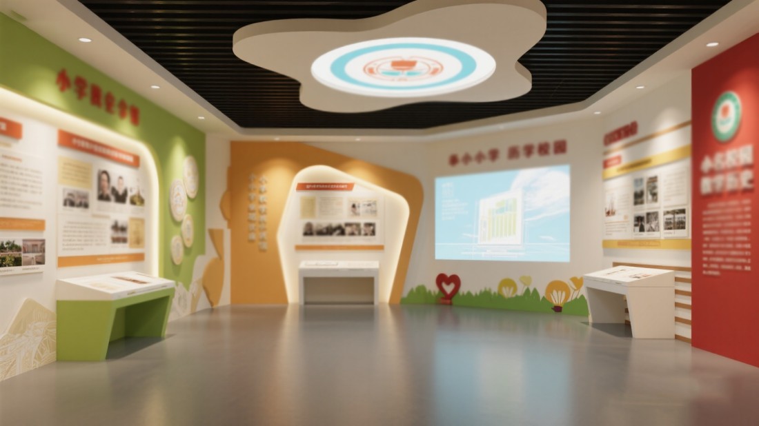 校史館內容設計，校史展廳