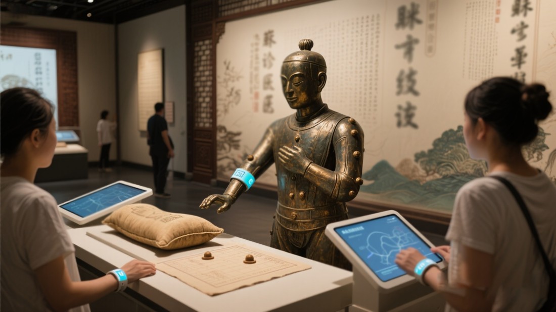 中醫(yī)藥博物館裝修，中醫(yī)藥企業(yè)展廳