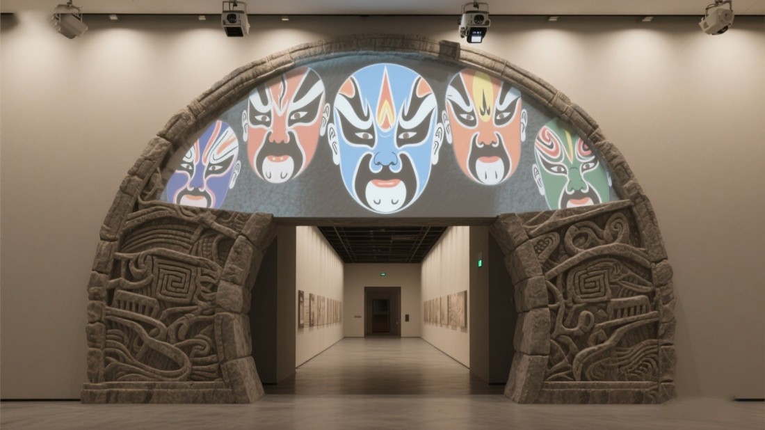 非遺展廳設(shè)計(jì)，非遺展示館