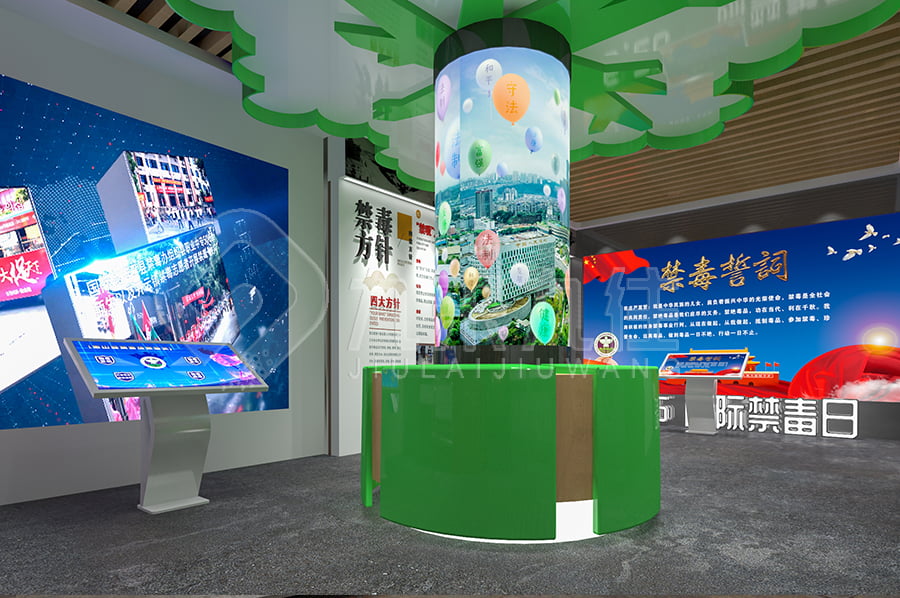 禁毒展廳設(shè)計(jì)平面圖 禁毒展廳設(shè)計(jì)平面圖